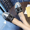Lisa | Espadrilles aus Leder mit Kontrastpatch