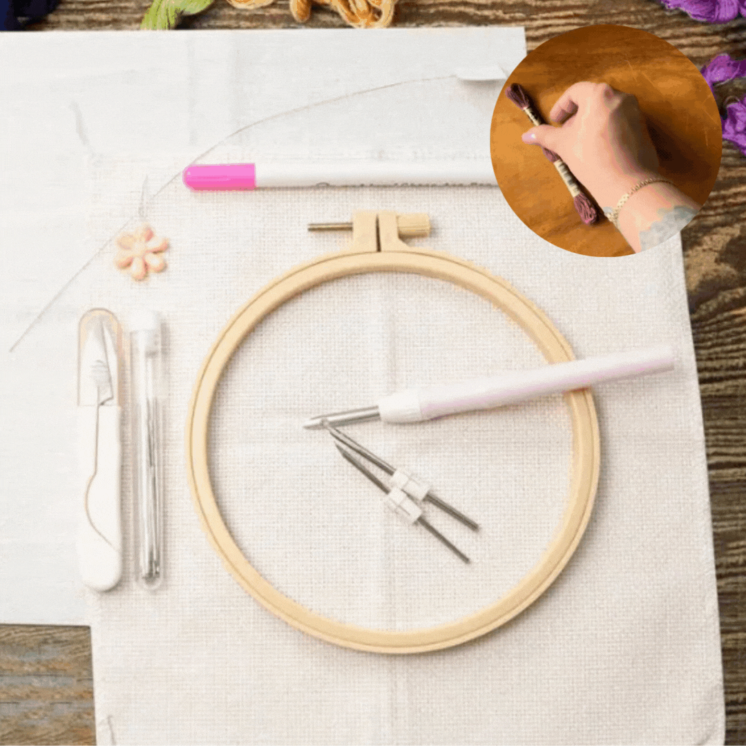 MagicStitch™ - Ihr ultimatives Stickerei-Set für kreative Projekte