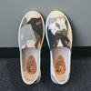 Nova | Bohemian Espadrilles aus Canvas mit Vintage-Aufdruck
