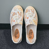 Nova | Bohemian Espadrilles aus Canvas mit Vintage-Aufdruck