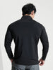 Lars | Slim-fit henley-shirt met halve rits en lange mouwen