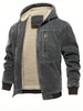 Tom | Abgenutzte Softshelljacke mit Kapuze