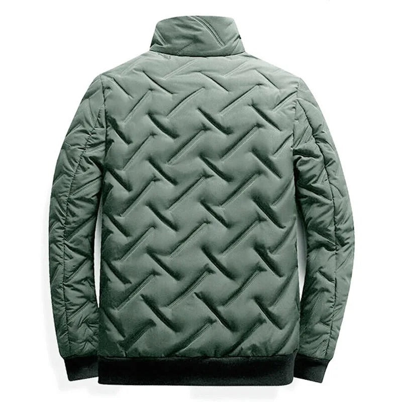 Tijn | Hellblaue gefütterte Herrenjacke