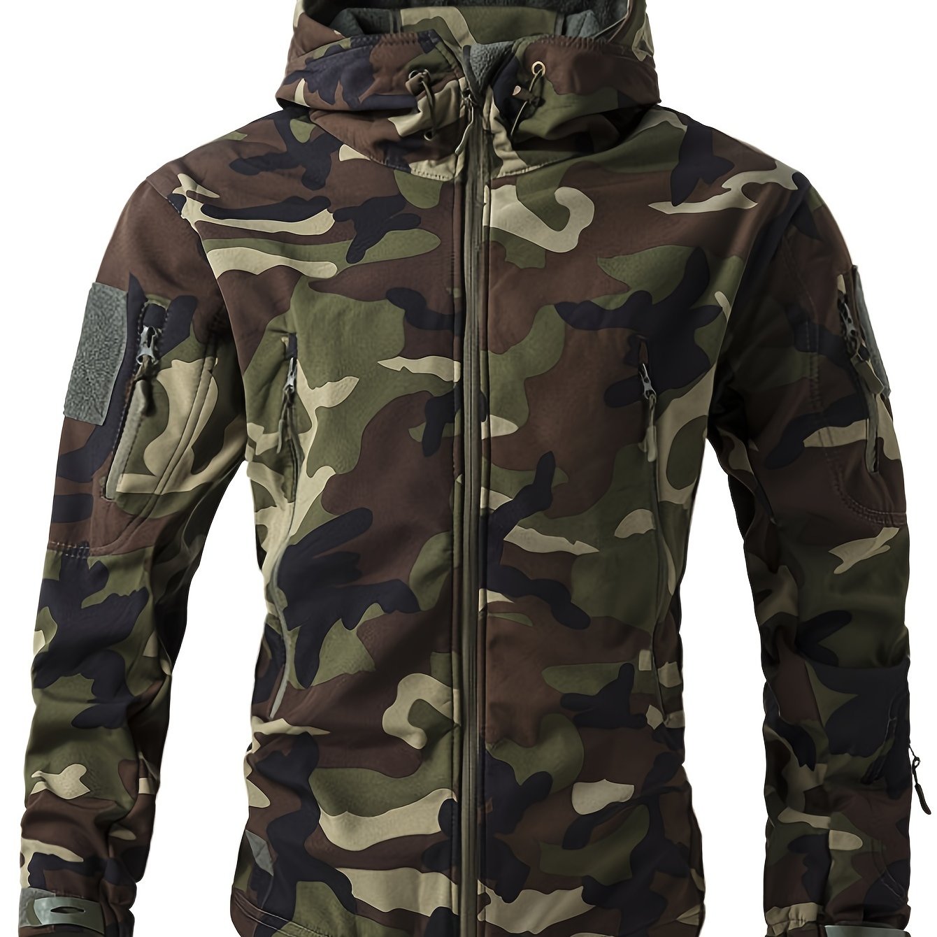 Lucas | Warmes Fleece-Herrenjacke Mit Kapuze