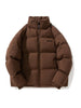 Jasper | Warme Winddichte Herren-Winterjacke Mit Stehkragen Und Besticktem Logo