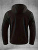 Thijs | Wasserdichter & Winddichter Herren-Softshell-Mantel mit Kapuze und Mehreren Taschen