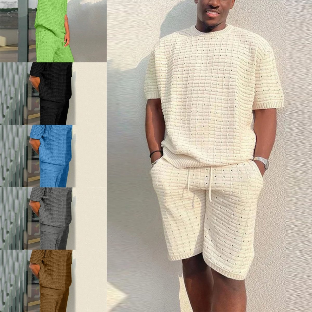 BreezeFit™ – Das ultimative Sommer-Set für entspannte, stylische Männer.