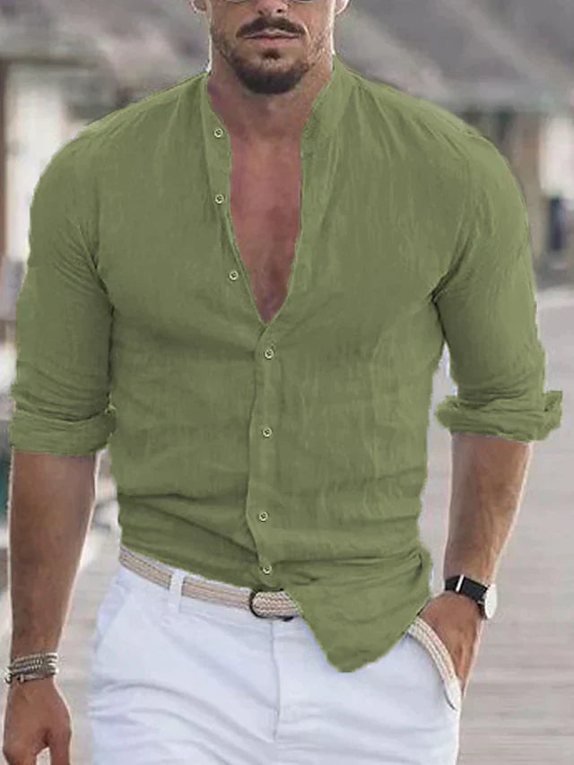 Alexander | Stijlvol linnen T-shirt