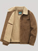 Sven | Warmer Fleece Herren-Knopfmantel
