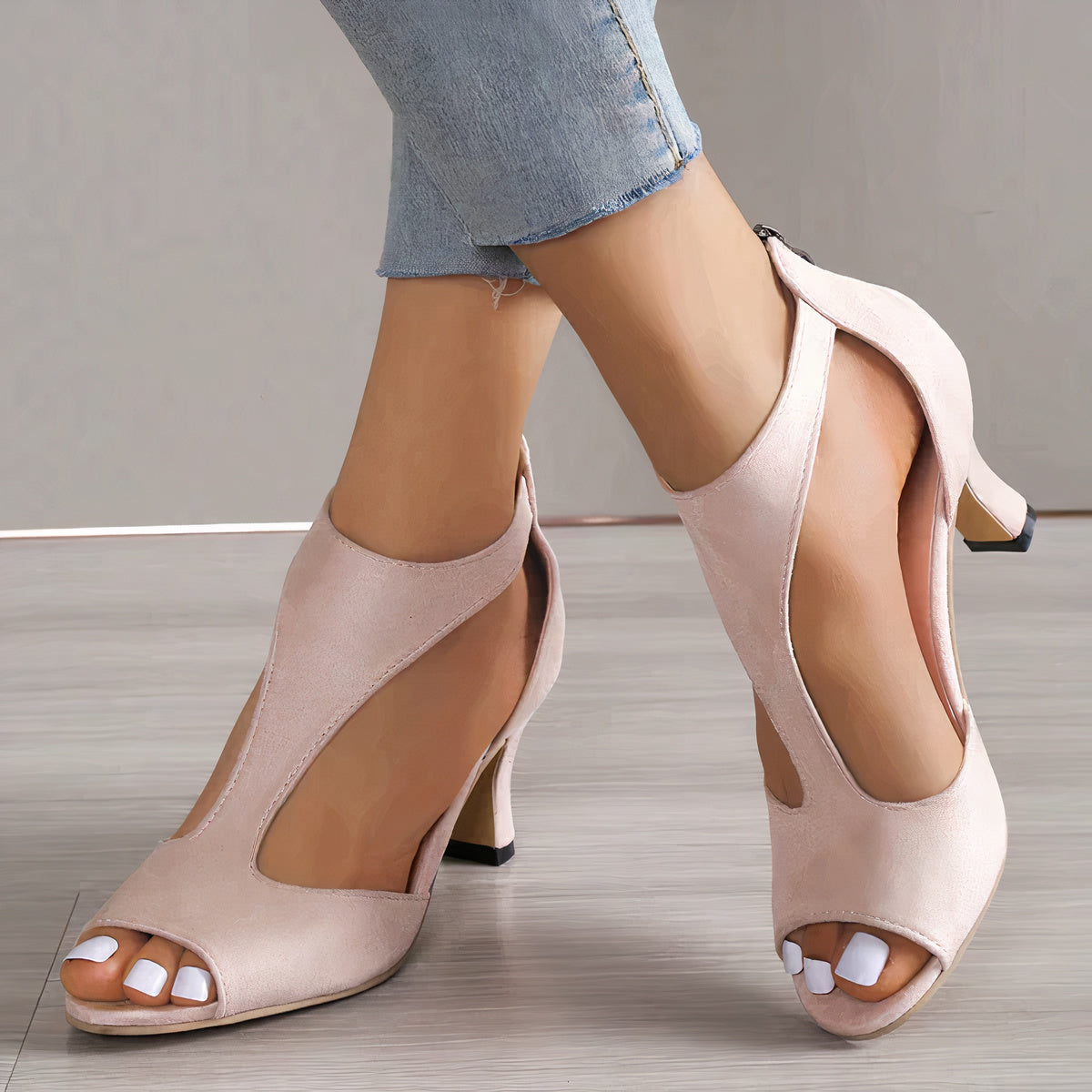 Emmy | Bequeme Absatzsandalen