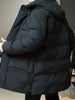 Cas | Warmer, dicker gesteppter Wintermantel für Herren
