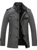 Jan | Herrenjacke aus Wollmischung mit Stehkragen
