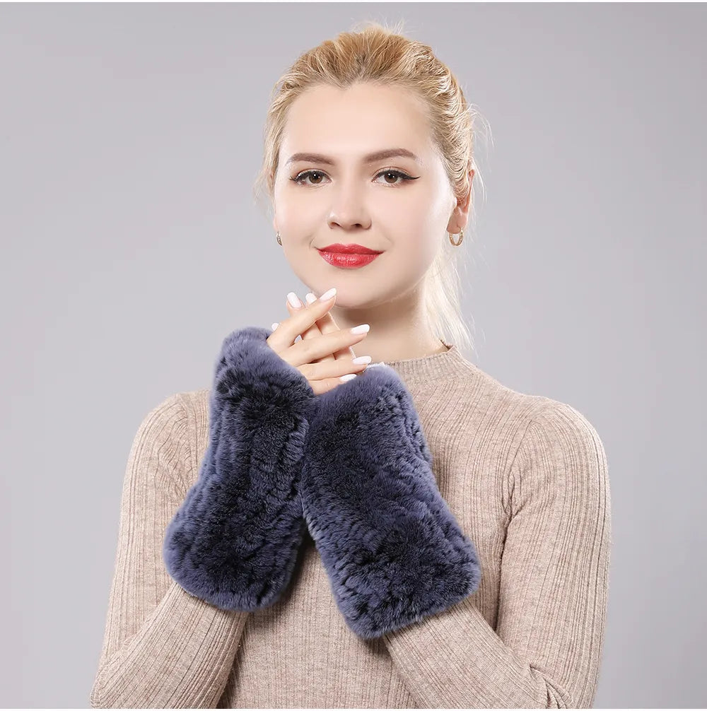 Nina | Warme & Trendige Fingerlose Handschuhe