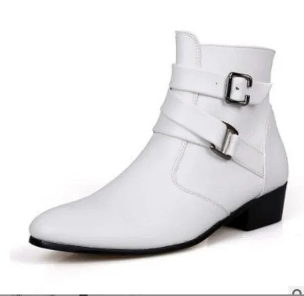 Maxime | Retro Herren-Stiefeletten mit Doppelter Schnallenverschluss