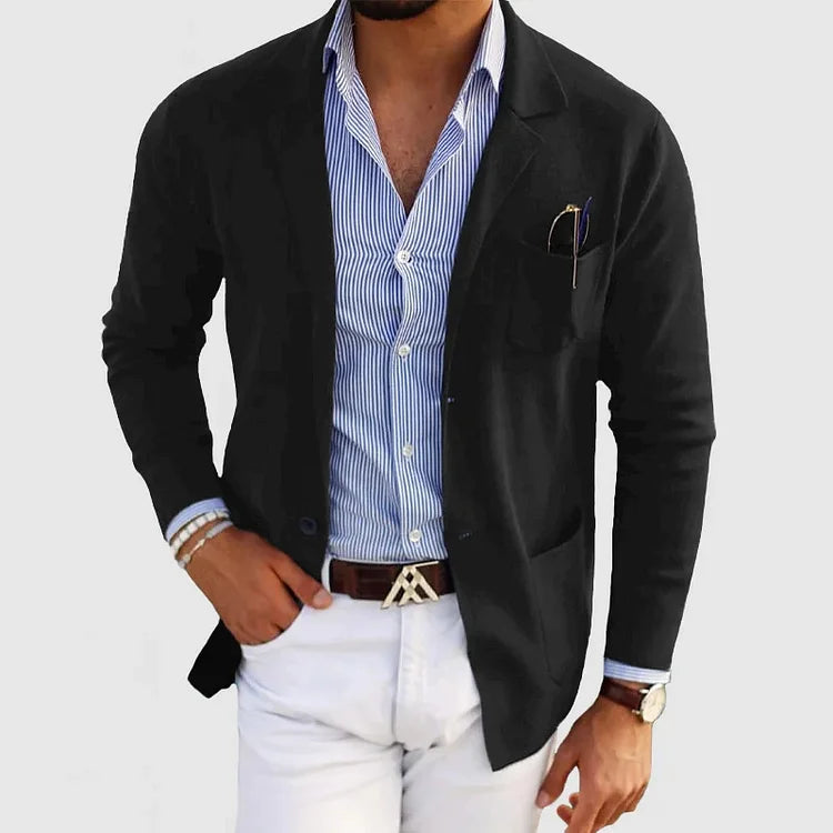 Lyle | Eleganter Herrenblazer mit lässigen Details