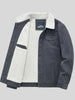 Sven | Warmer Fleece Herren-Knopfmantel