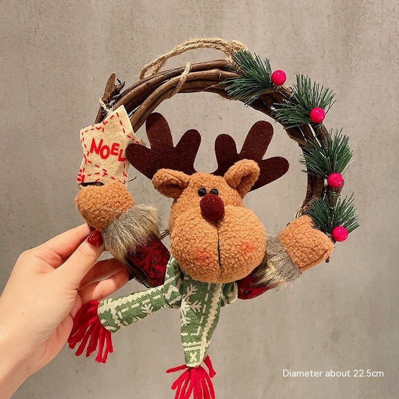 Hollyring™ Weihnachtskranz | natürlicher Charme, festliche Anmut