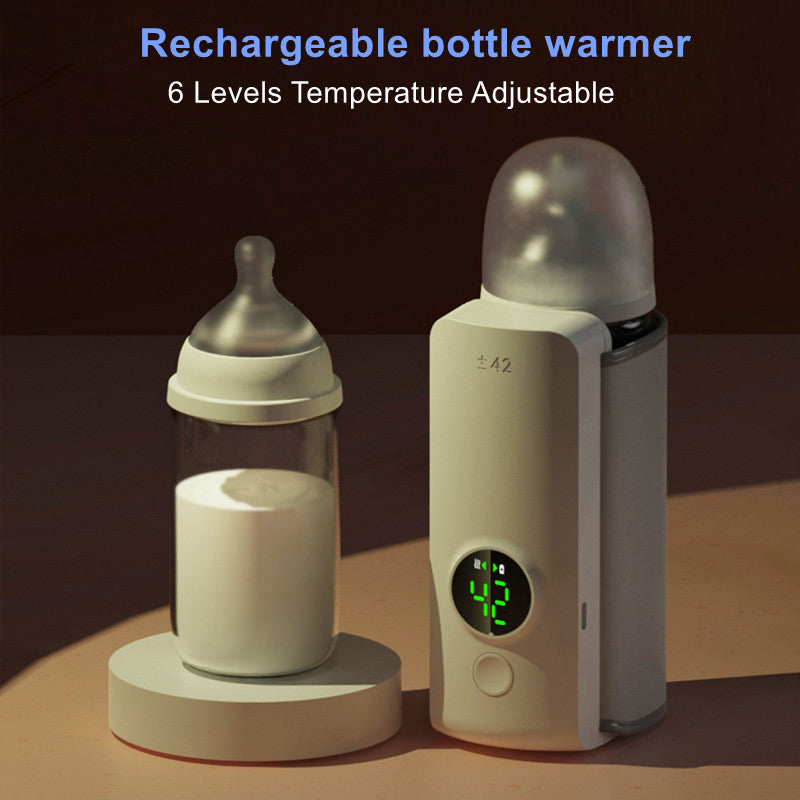 WarmEase™ – Mobiler, wiederaufladbarer Flaschenwärmer für unterwegs!