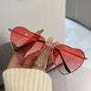 Lotte | Schicke Rosa Herzförmige Modebrille