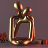 LoveGlow™ – Romantische Paar-Statue als stilvoller Kerzenhalter!
