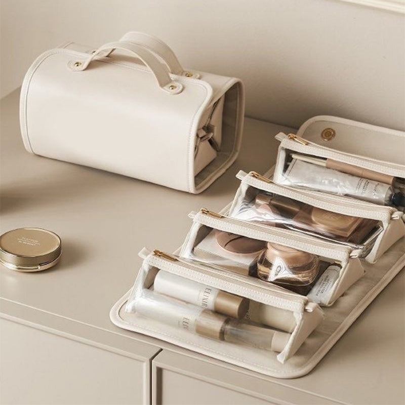 GlamRoll™ – Faltbare Kosmetiktasche mit großem Stauraum & elegantem Design!