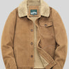 Sven | Warmer Fleece Herren-Knopfmantel