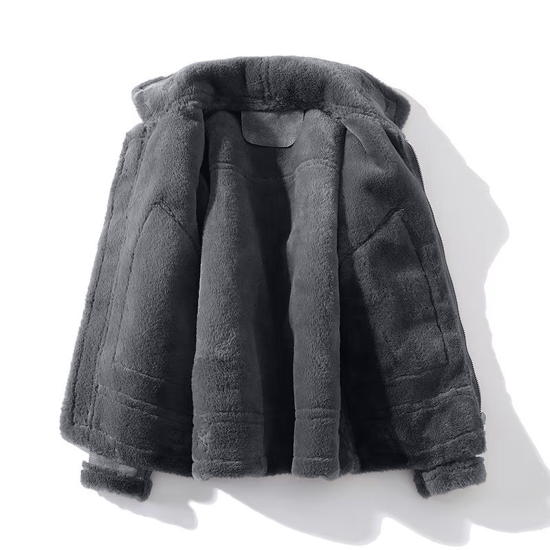Patrick | Herren-Bomberjacke Mit Sherpa-Kragen