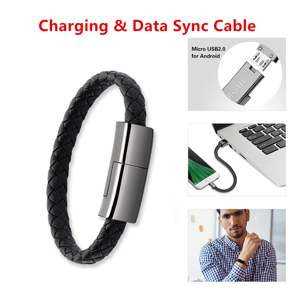 ChargeWear™ – Das stilvolle Armband, das gleichzeitig ein Ladekabel ist
