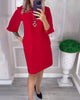 Boanna | Schlichtes einfaches elegantes Kleid