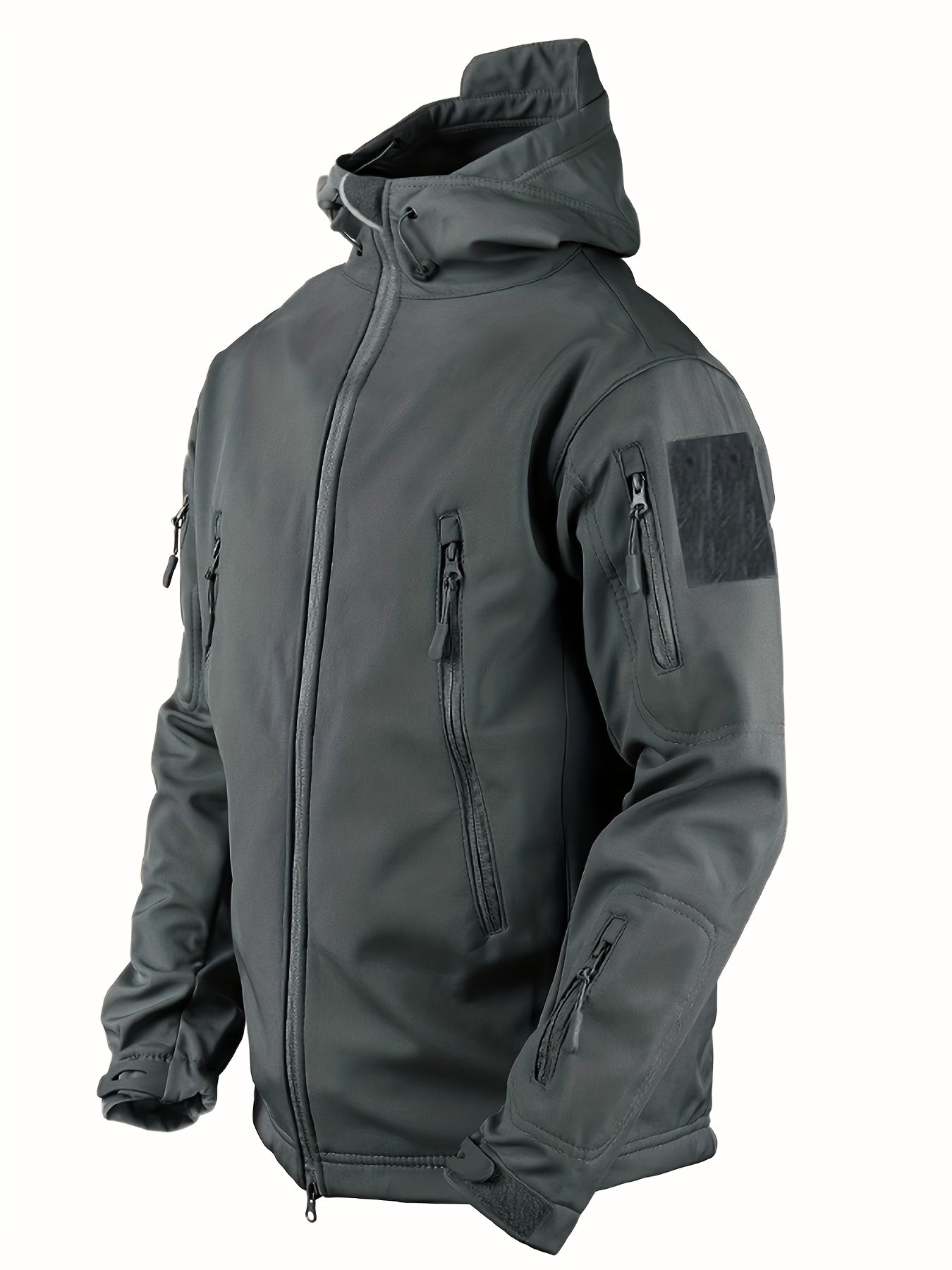 Moos | Wasserdichte Herrenjacke Mit Kapuze