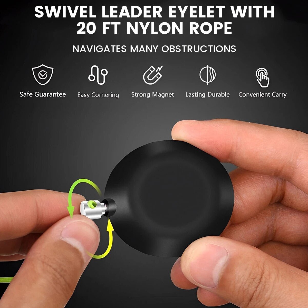 MagnoGuide™ - Revolutionieren Sie die Kabelinstallation mit unserem 6m Kabelzugsystem.