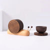 SnailWood™ - Charmante Schnecken-Untersetzer für Ihre Kaffeepause