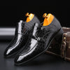 Felix | Atmungsaktive Formelle Lederschuhe mit Eckiger Spitze
