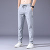 Lars | Dünne Elastische Herren-Jogginghose in Einfarbigem Design