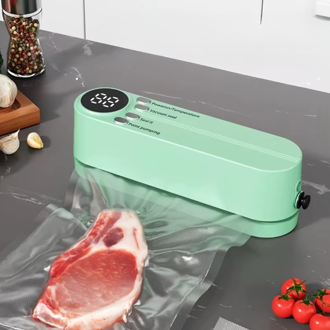 FreshLock™ Kabelloses Vakuumiergerät | Lebensmittel länger frisch halten ohne Aufwand