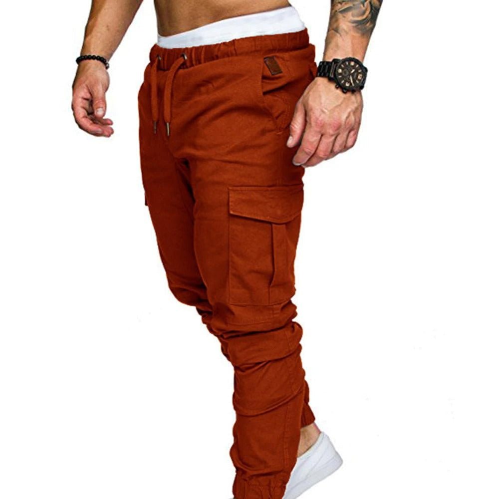 Lucas | Herren Cargo-Hose mit Elastikbund