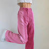 Sandra - patchwork corduroy broek met vintagelook