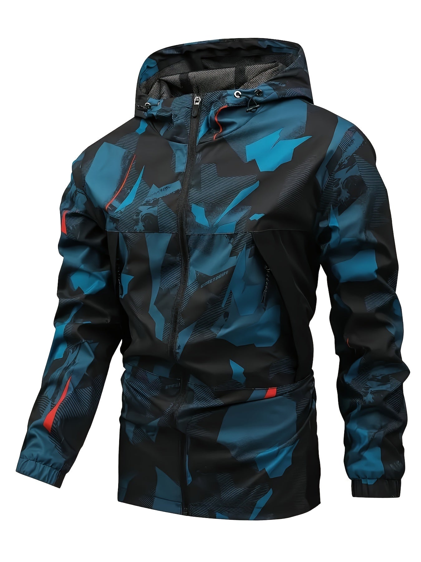 Bram | Leichte Outdoor-Sportjacke für Herren mit Kapuze