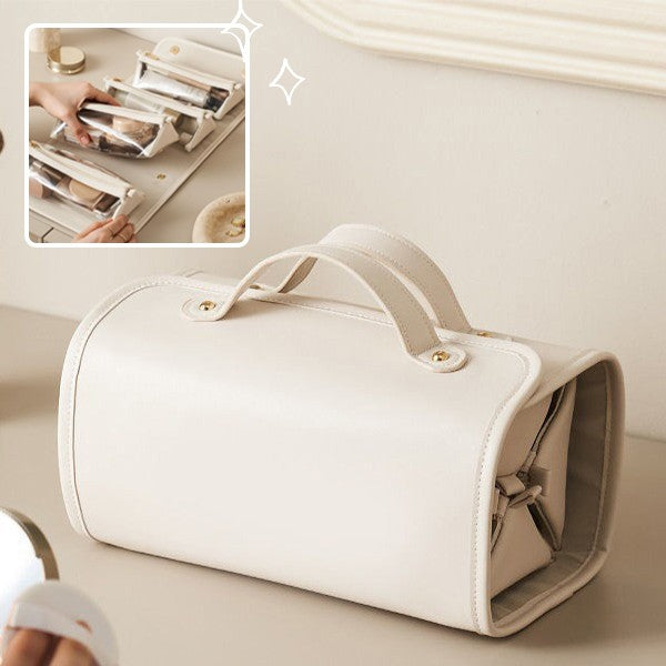 GlamRoll™ – Faltbare Kosmetiktasche mit großem Stauraum & elegantem Design!