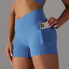 FitnessShorts™ - Die ultimativen Sportshorts mit Handytasche für Frauen.