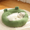 FrogHaven™ - Das gemütliche Haustiernest für Katzen und kleine Hunde
