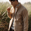 Lars | Warme Fleece-Winterjacke In Einfarbigem Design