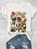Femke | Vintage-T-Shirt mit Blumendruck
