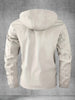 Thijs | Wasserdichter & Winddichter Herren-Softshell-Mantel mit Kapuze und Mehreren Taschen