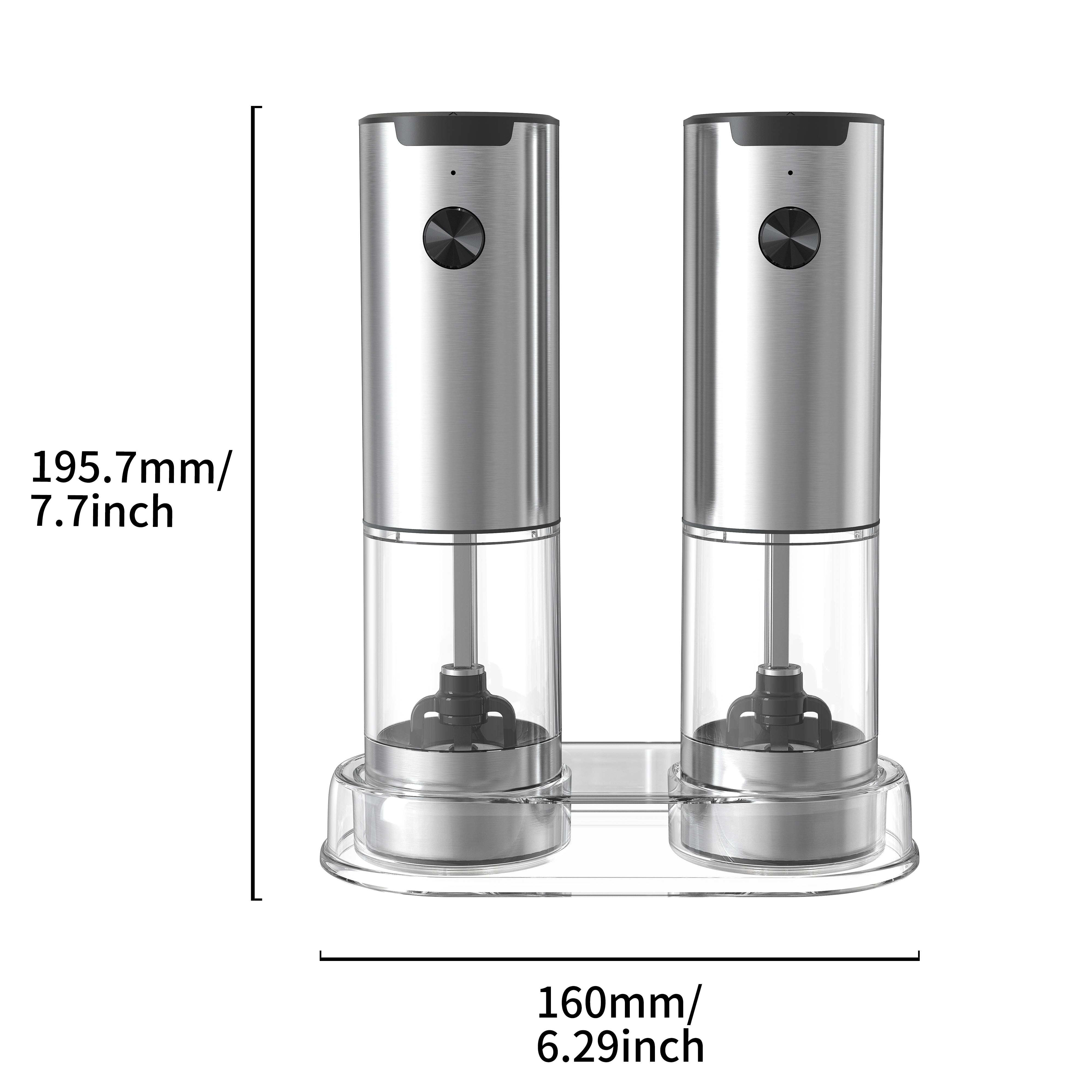 FlavorMate™ Elektrische Mühlen | müheloses Gourmet-Würzen