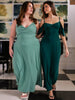 Lulah™ Drapiertes Maxikleid mit integriertem BH