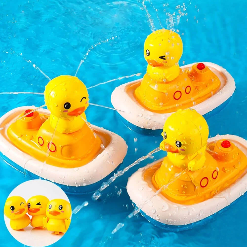 DuckSplash™ - Elektrisches Enten-Boot-Spritzbad-Spielzeug für Kinder!