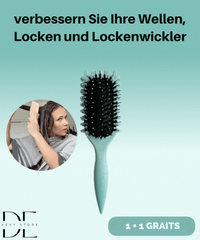 CurlMaster™ - Die perfekte Lockenbürste | 60% RABATT