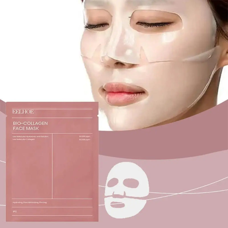 GlowVeil™ – Die ultimative Collagen-Maske für strahlend straffe Haut.
