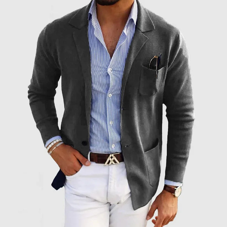 Lyle | Eleganter Herrenblazer mit lässigen Details